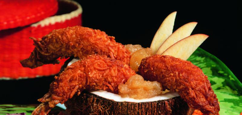 Camarones al Coco